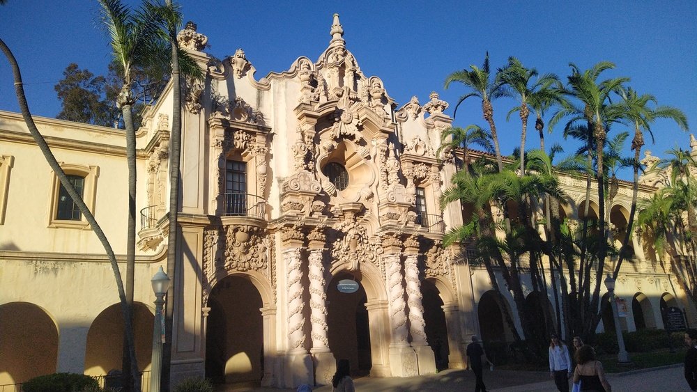 Historical view of Balboa Park